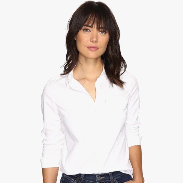 White Classic Blouse